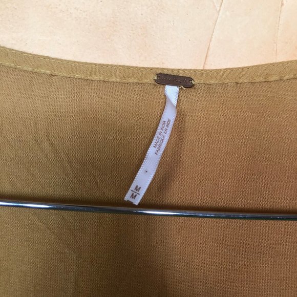 Free People long sleeve beaded top - Picture 2 of 3